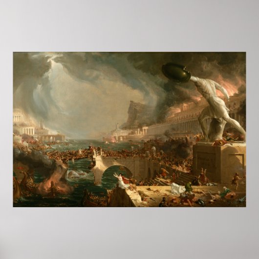 Affiche La Marche de l'Empire Destruction Cole T. (Devant)