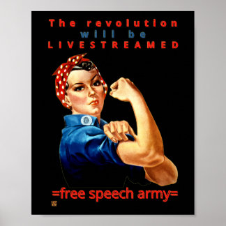 affiche "LA RÉVOLUTION..."