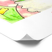 Affiche Lapin Ensoleillé (Coin)