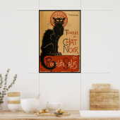Affiche Le Chat Noir – Art de Théophile Steinlen (Cuisine)