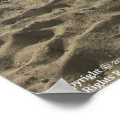 Affiche "Le long de la plage" (Coin)