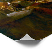 Affiche Le pacte de la Mayflower Jean Leon Ferris (Coin)