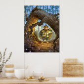 Affiche « Le Voyageur du Crépuscule » (Cuisine)