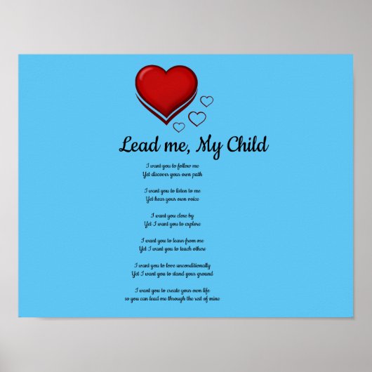 Affiche leader pour enfants (Devant)