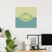 Affiche "Lemonade" (Bureau à domicile)
