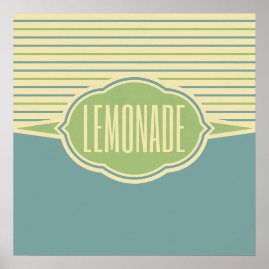 Affiche "Lemonade" (Devant)