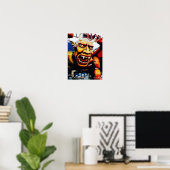 Affiche 'L'Enfer de Dante' (Bureau à domicile)