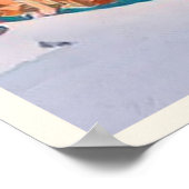 Affiche Les Arcs 1950 Station de ski (Coin)