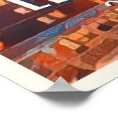 Affiche Les Arcs 2000 Station de ski (Coin)