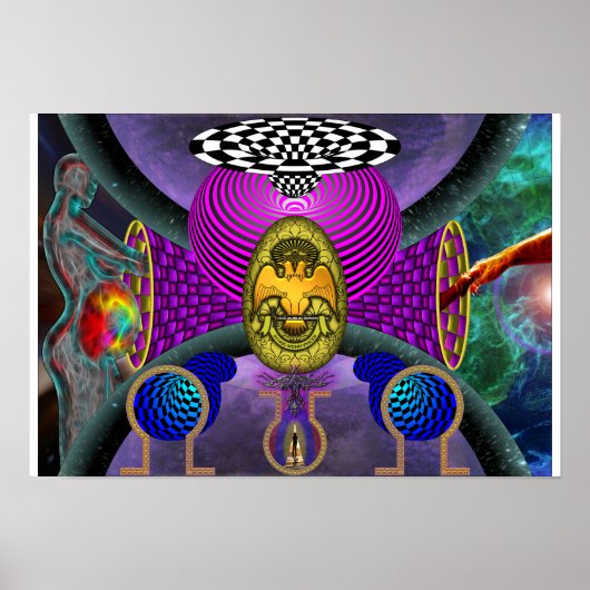 Affiche les grandes Initiations (Devant)