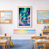 Affiche Lettre B Aurore | Impression d'art des Aur