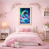 Affiche Lettre G Aurore | Impression d'art des Aur