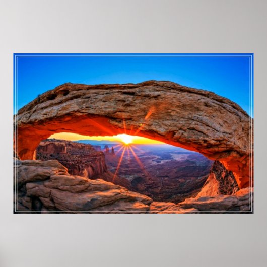 Affiche Lever de soleil à Mesa Arch (Devant)