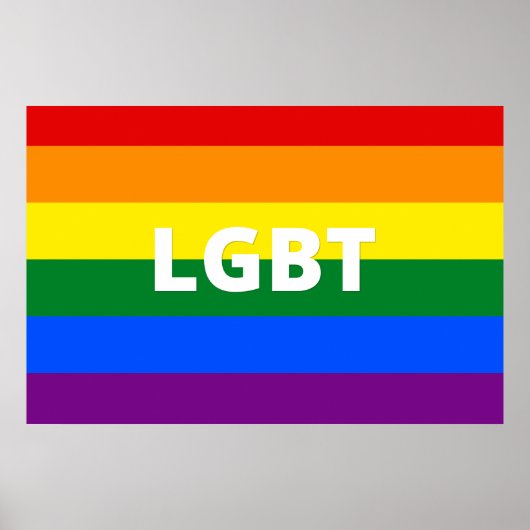 Affiche LGBT (Devant)