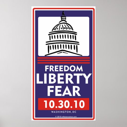 Affiche Liberté de la Peur (Devant)