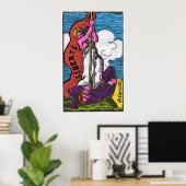 affiche liberte (liberté) (Bureau à domicile)