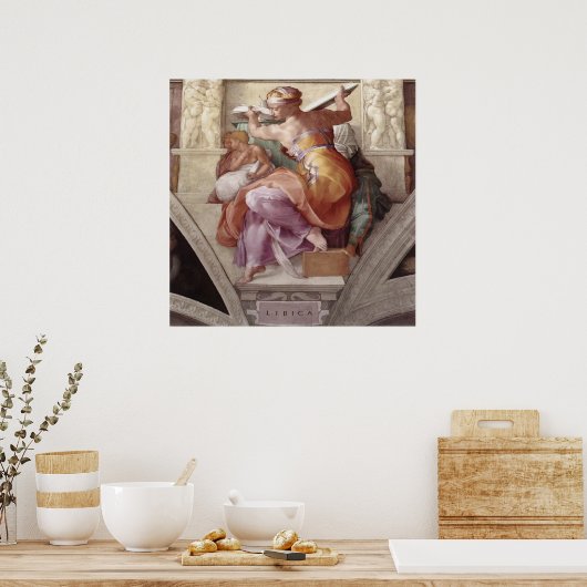 Affiche libyenne Sybil (Cuisine)