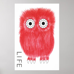Affiche LIFE Impression d'art mat. Artiste japona