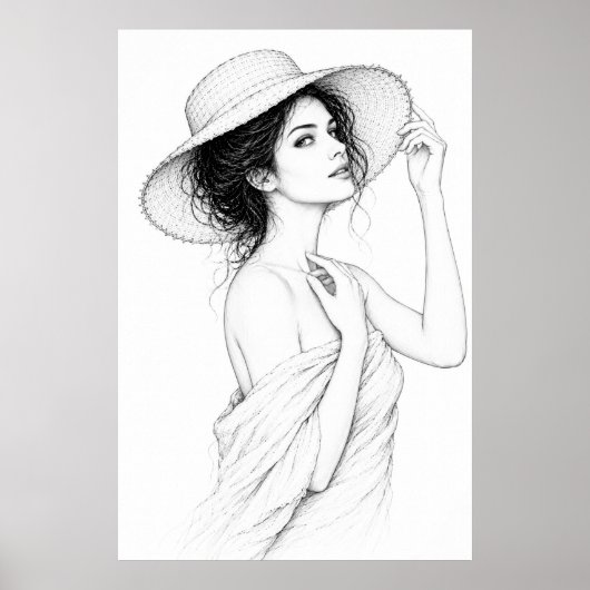 Affiche Lignes Élégantes d'Anastasia (Devant)