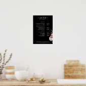 Affiche Liste de Prix Fleurs (Cuisine)