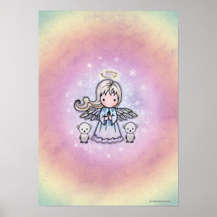 Affiche Little Angel et ours polaires