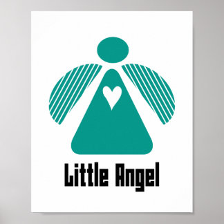 Affiche Little Angel (format de cadre photo standa