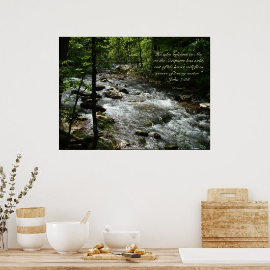 Affiche Living Water II (Cuisine)