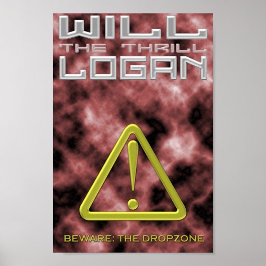 Affiche Logan Will "The Thrill" (Devant)