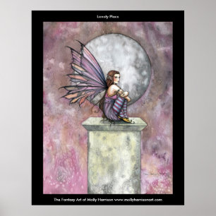 Affiche Lonely Place Fairy par Molly Harrison