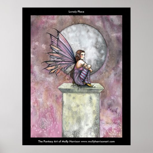 Affiche Lonely Place Fairy par Molly Harrison (Devant)