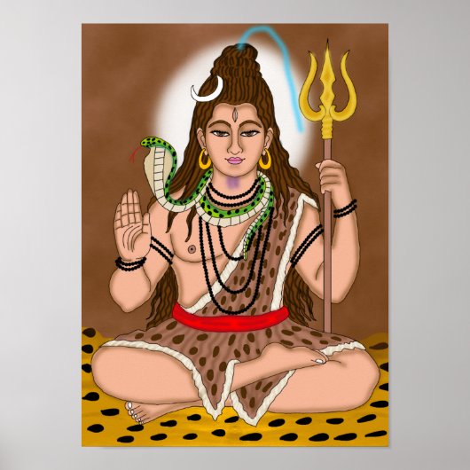 Affiche Lord Shiva (Devant)