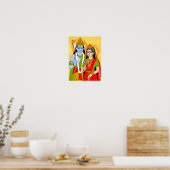 Affiche Lord Sitaram – Art mural divin & Décoratio (Cuisine)