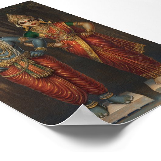 Affiche Lord Vitthal et Rakhumai Devi (Coin)