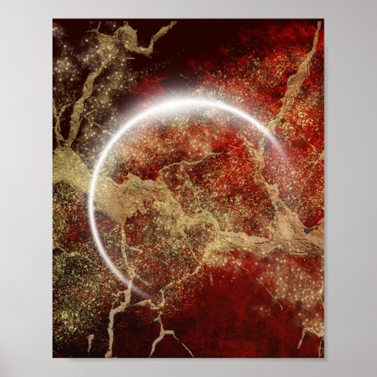 Affiche Lune Argentée (Devant)