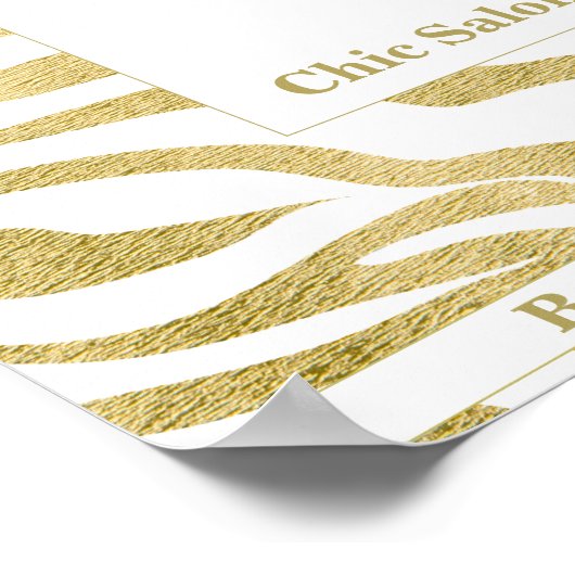 Affiche Luxe Beauty Experience (Coin)