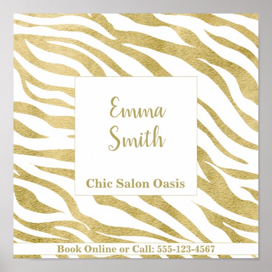 Affiche Luxe Beauty Experience (Devant)