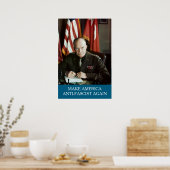 Affiche MAAFA de Dwight D. Eisenhower (Cuisine)