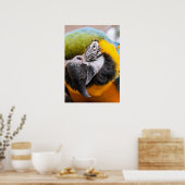Affiche Macaw Close-Up (Cuisine)