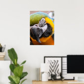 Affiche Macaw Close-Up (Bureau à domicile)