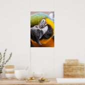 Affiche Macaw Close-Up (Cuisine)