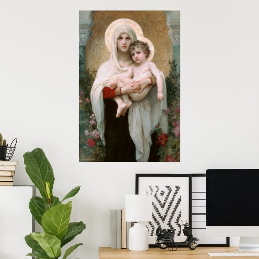Affiche Madonna et Enfant (Bureau à domicile)
