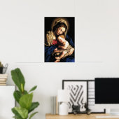 Affiche Madonna et Enfant (Bureau à domicile)