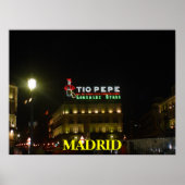 Affiche Madrid-Espagne (Devant)