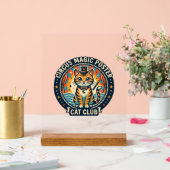Affiche Magie de Cirque Chat Mignon Design - Cirqu (Mariage)