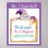 Affiche magique de l'enseignant - SRF (Devant)