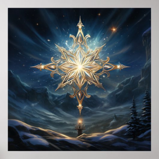 Affiche magique de l'étoile du Nord (Devant)