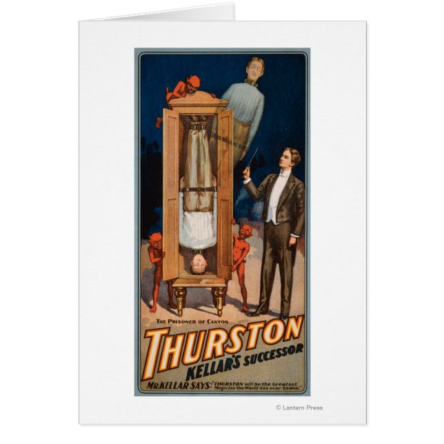 Affiche magique du successeur de Thurston Kellar (Devant)