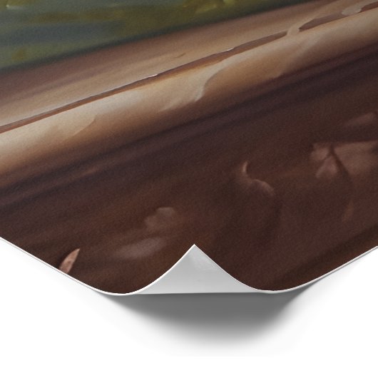 Affiche Majestic Queen Frog (Coin)