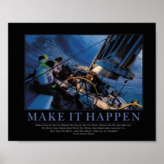 Affiche Make It Happen (Devant)