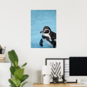 Affiche Manchot de Magellan (Bureau à domicile)